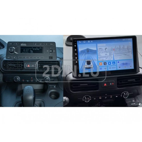 CITROEN BERLINGO - 10.1" МУЛТИМЕДИЯ / Навигация android 16